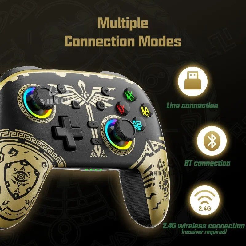 Controller: Kabelloser controller Gamepad Nintendo Pro Switch oled/Lite – Neu und originalverpackt aus Genève von Top-Trend 9
