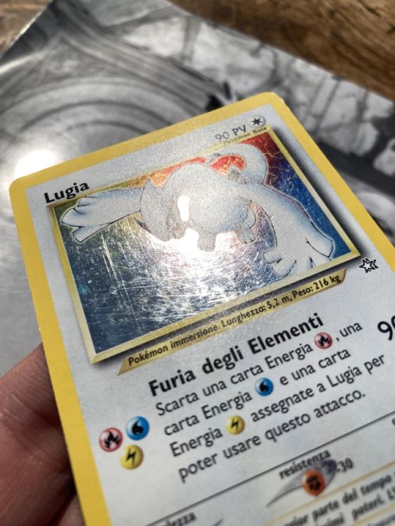 Lugia Neo Genesis Holo Foil Ita Pokémon Card 9 111 