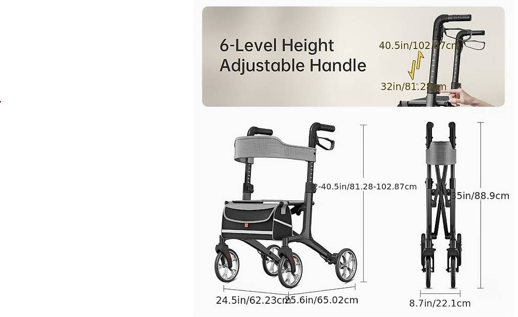 Ausili per la deambulazione: WIR VERKAUFEN EIN ROLLATOR – Usato da Binningen venduto da eic2010 2