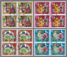 1985_J294-297_PRO JUVENTUTE_Szenen aus Märchen_Vb ET !