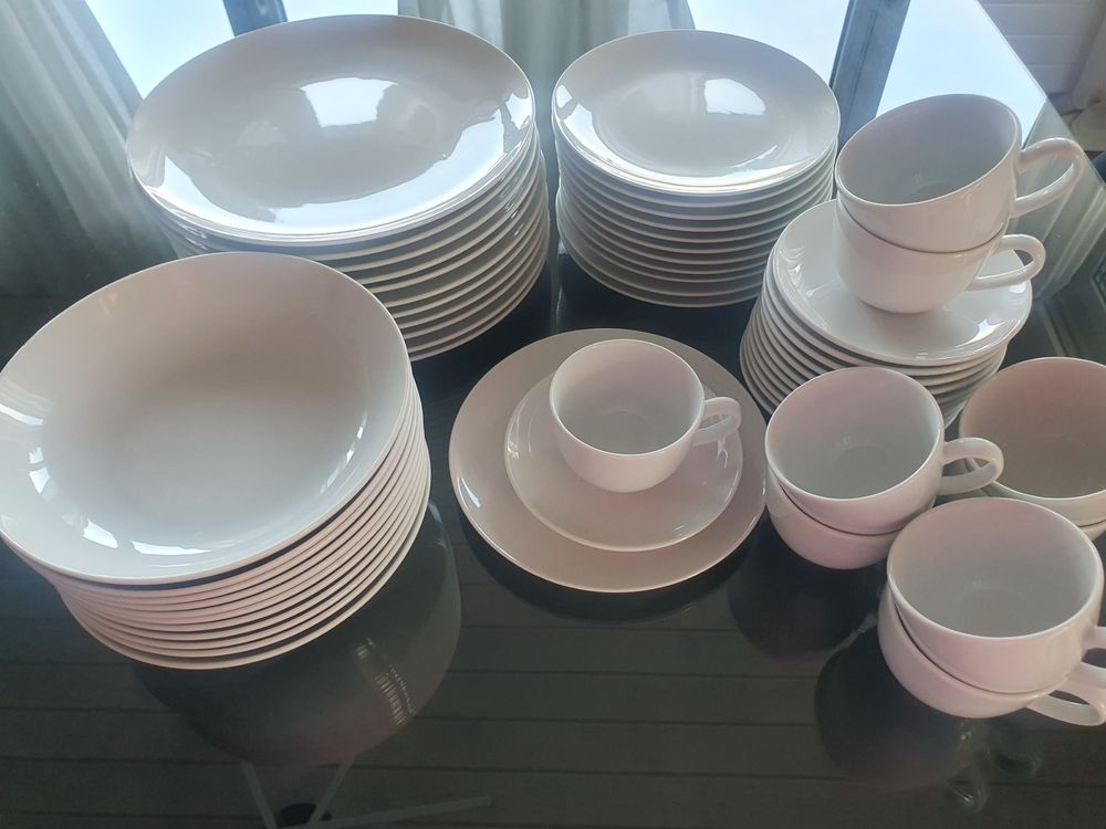Vivo by Villeroy & Boch Group 6-delige set Basic White platte borden 27 cm