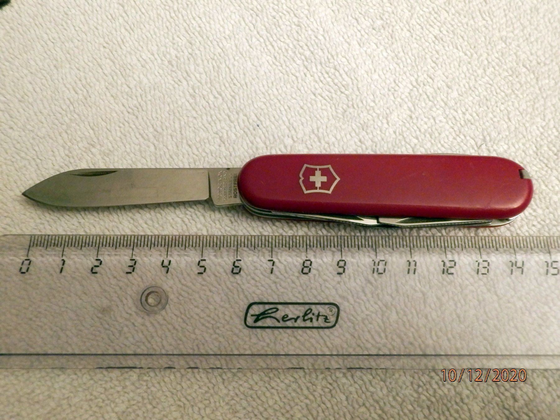 Victorinox Taschenmesser: Sackmesser, Victorinox mit Werbeaufdruck – Gebraucht aus Ueberstorf von dinbau 4