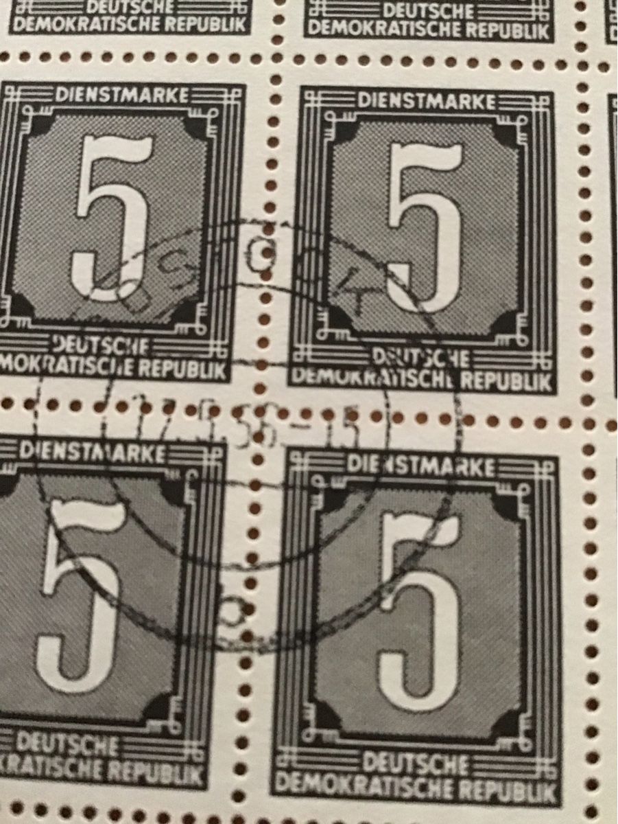 Tous les timbres: Briefmarkenbogen DDR – Neuf (Voir description) à Bettwiesen par Jumpingfox 2