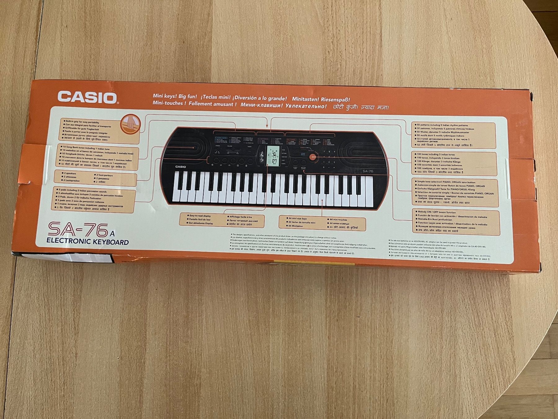 Instruments de musique: CASIO SA-76 Electronic Keyboard – Neuf (Voir description) à Basel par dag_8p9n 1