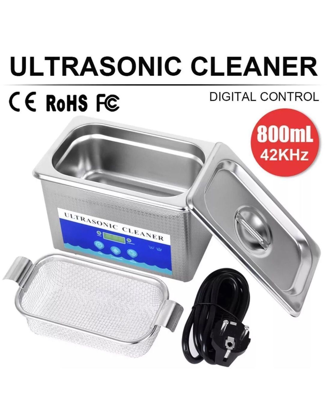 Tutte le macchine: +800ml Digital Ultraschallreiniger Brill – Nuovo e nell'imballaggio originale da Amriswil venduto da JaJa-Express 6