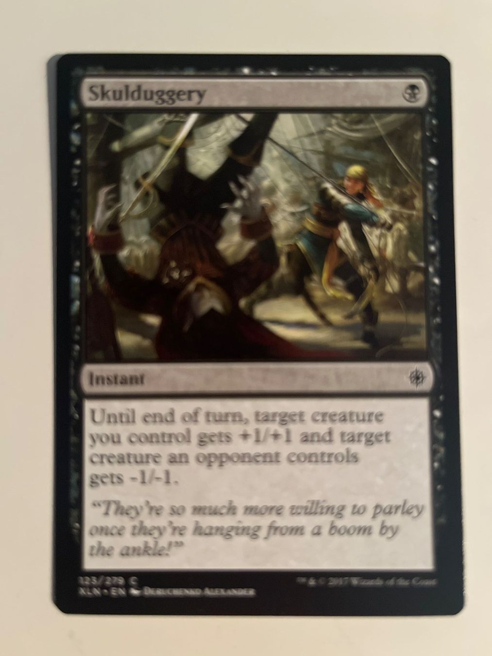Magic The Gathering Sammelbilder & Trading cards: 1 x Skulduggery - Magic: The Gathering - MtG – Gebraucht aus Kriens von Shadi1980