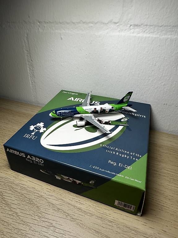 Modellbausätze & Standmodelle: Aer Lingus Airbus A320 Rugby Team NGModels – Neu (gemäss Beschreibung) aus Embrach von ale_z5t9