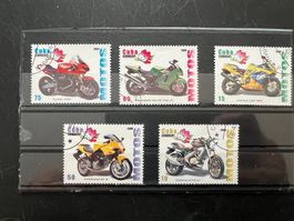2009 Cuba  Motorräder  Satz super gest.   (A540)