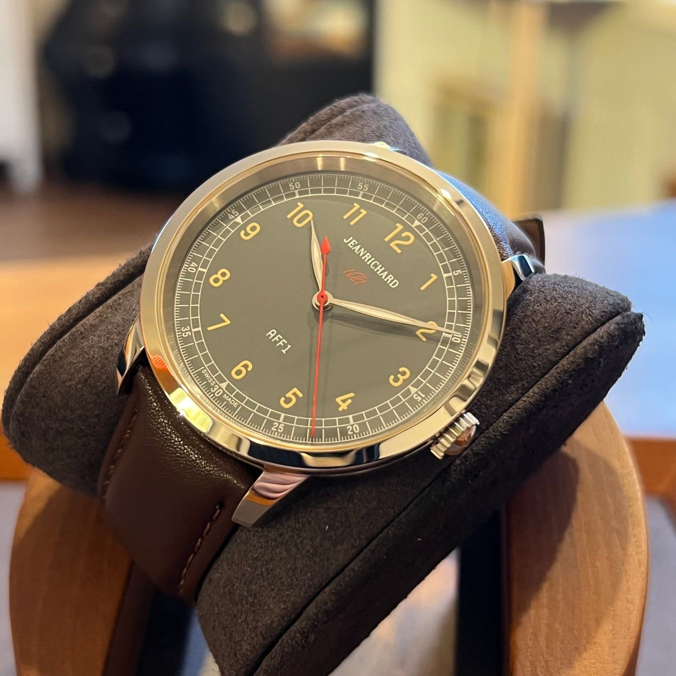 JeanRichard Orologi: JeanRichard 1681 AFF2 Gray Dial Automatic 60300 – Usato da Carouge GE venduto da Watchaser 8