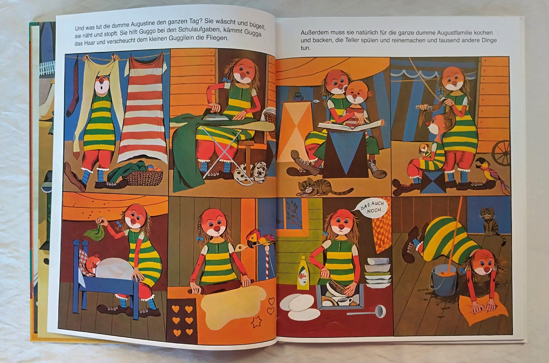 Libri: Otfried Preussler - Die dumme Augustine / Bilderbuch 1972 – Usato da Bellach venduto da JingleJerry 5