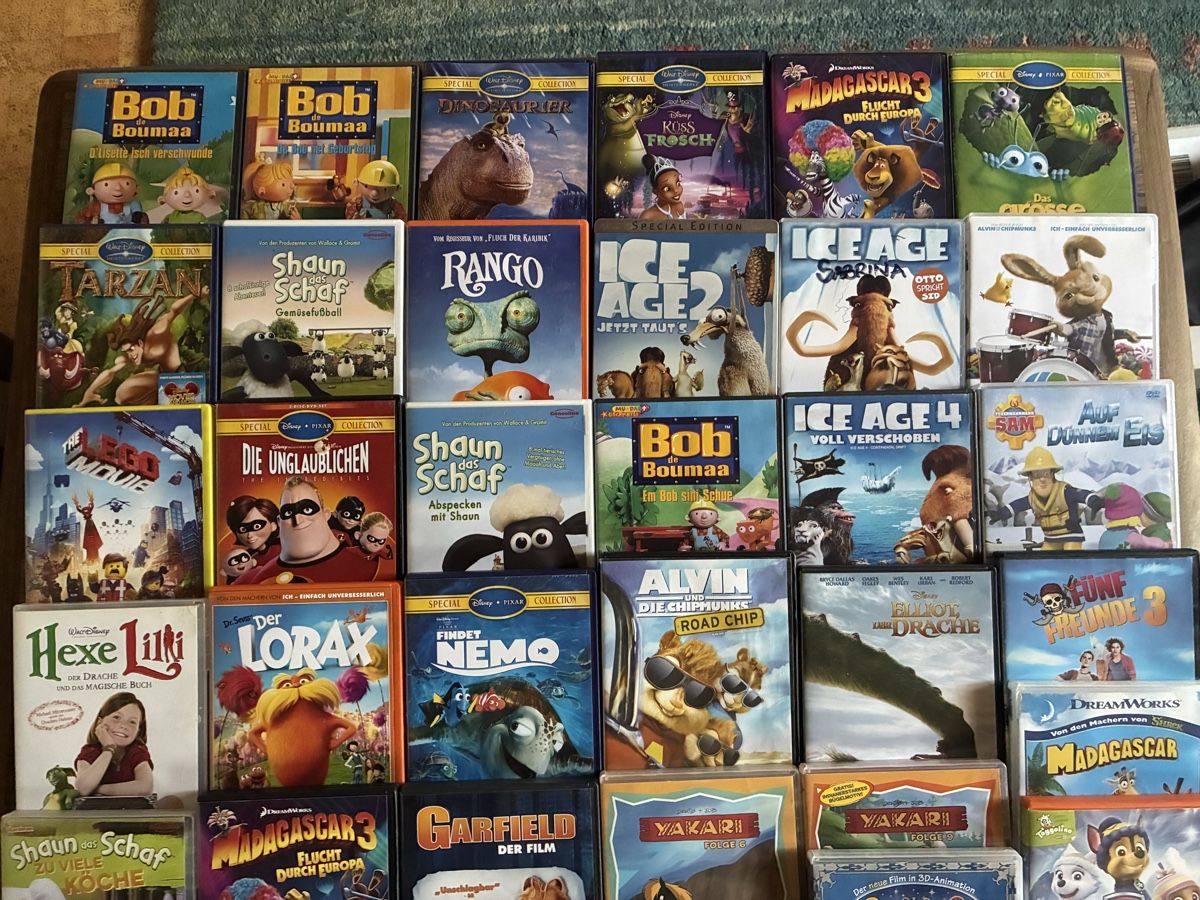 Alle DVDs: 38 Kinder DVD s gebraucht – Gebraucht aus schönenwerd von quartier9 1