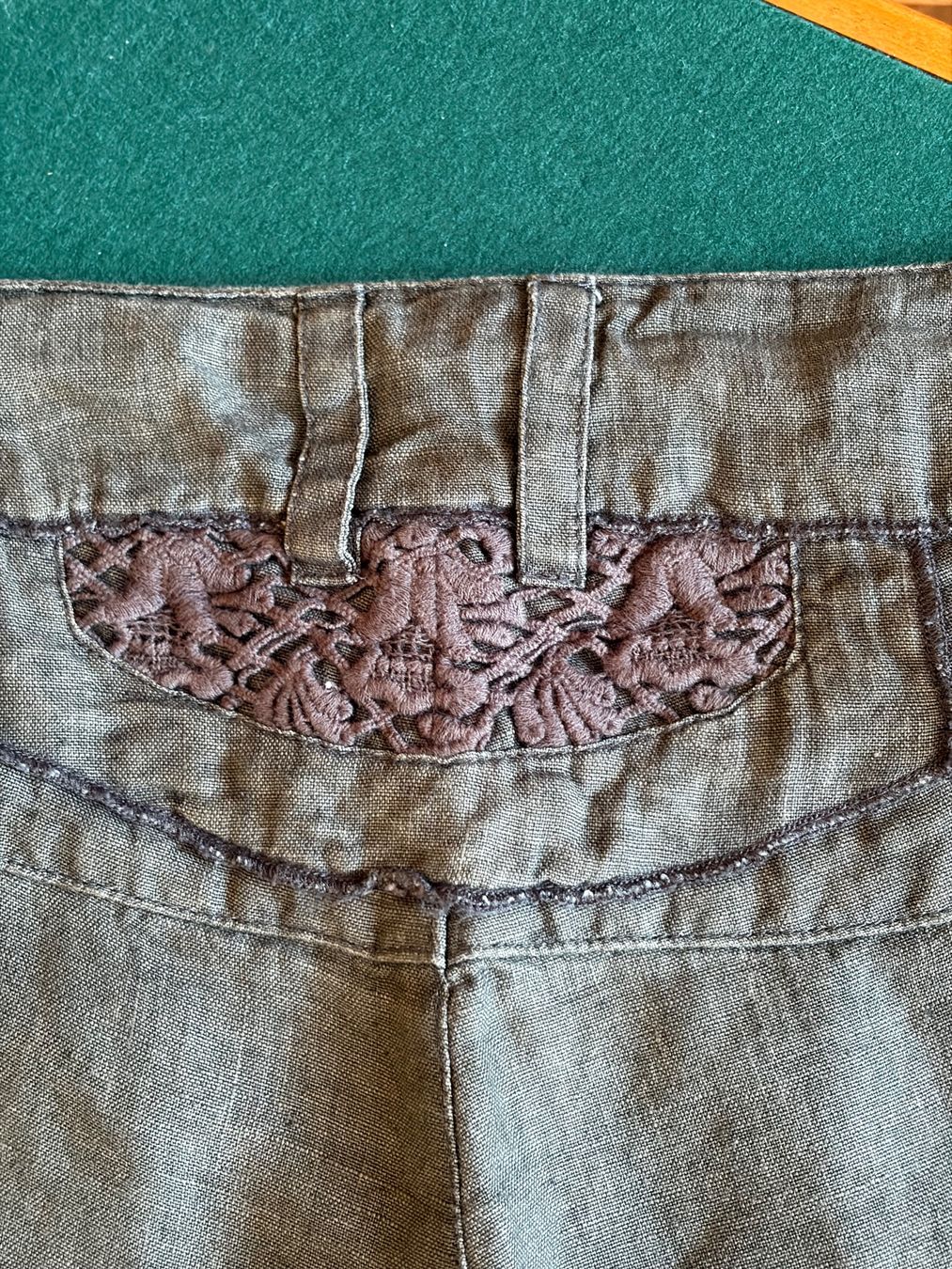 Nile Pantaloni: NILE Hose Gr. S  100 % Leinen – Usato da Interlaken venduto da Bona55 9