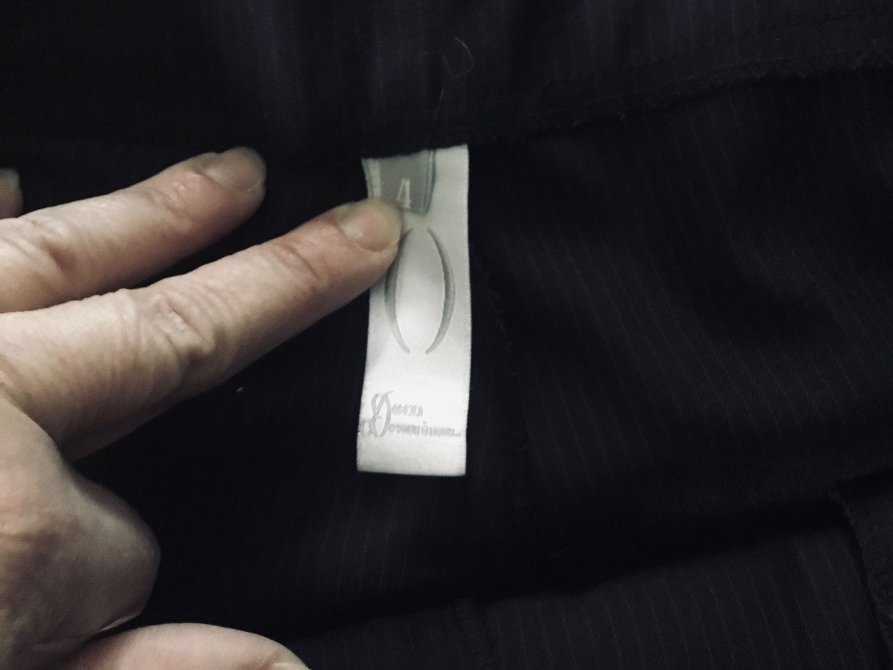 Hosen: Sublime pantalon DECA de qualité rayé gris, M, valeur 159.- – Neu (gemäss Beschreibung) aus Genève von Mazelyne 7
