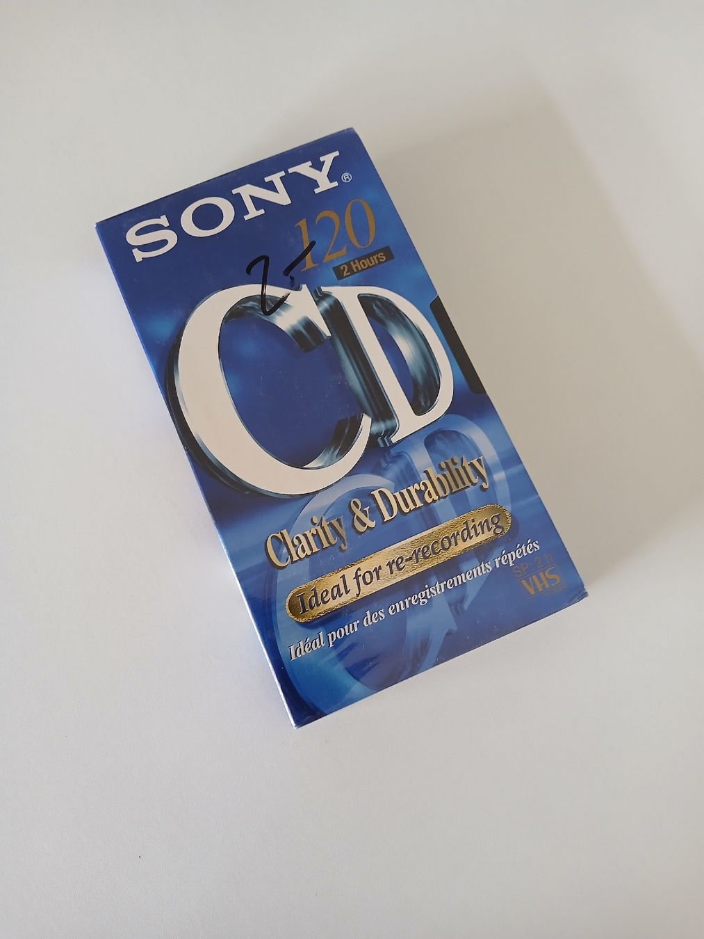 Leerkassetten: SONY CD-120 VHS Kassette 2 Stunden – Neu und originalverpackt aus Berikon von pil_thm8 2