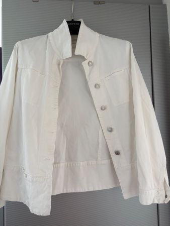 Helmut Lang, Jeansjacke, weiss