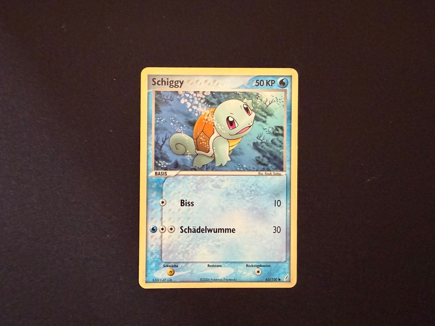 Pokémon Carte collezionabili: Schiggy / 96/127 / Platin / 2009 – Usato da Zürich venduto da mountainwizard00