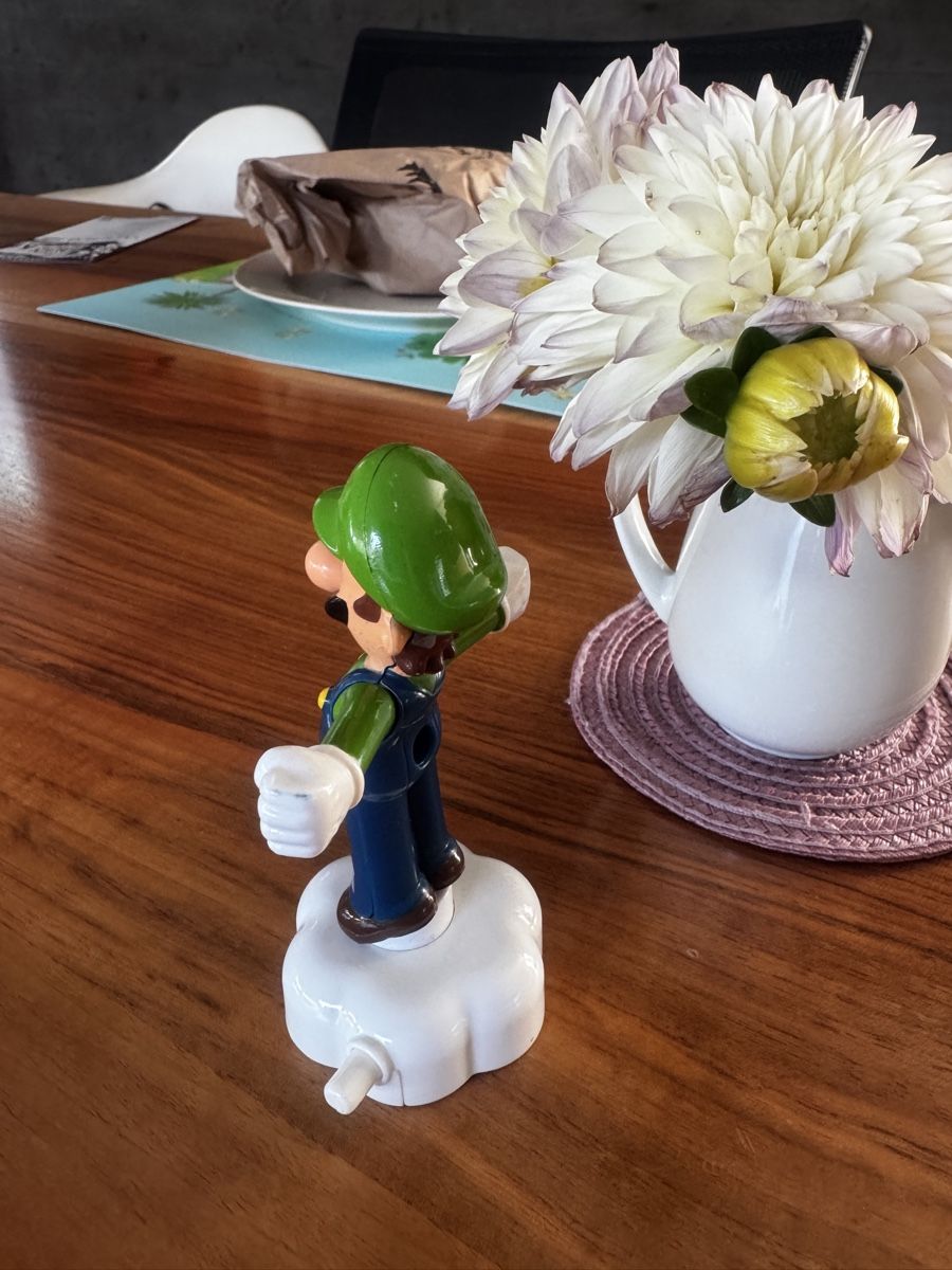 Nintendo Spielzeuge: Luigi Figur mit Wolkenfuss – Gebraucht aus Gipf-Oberfrick von Iberico 2