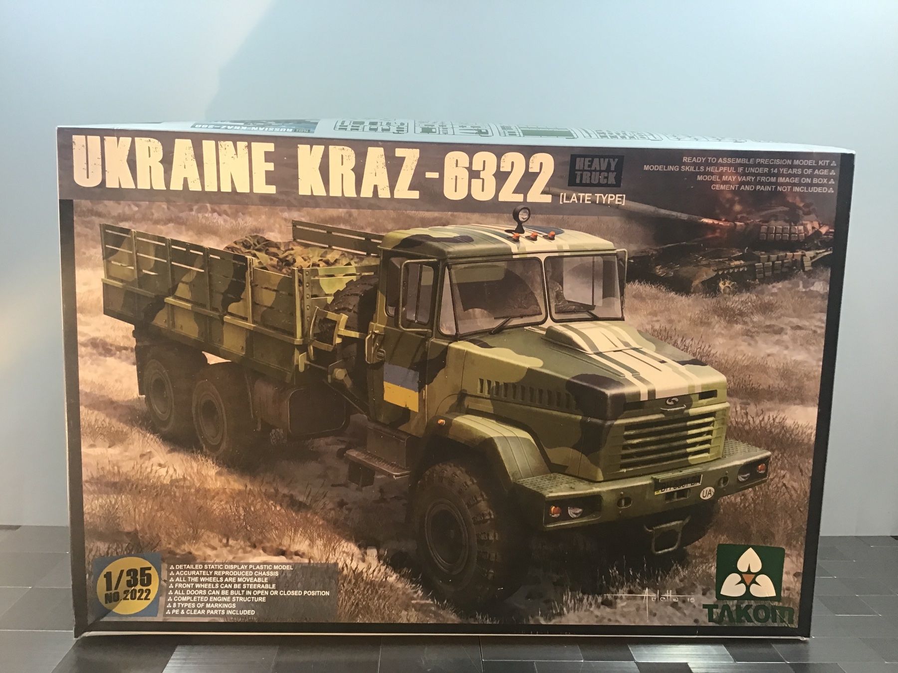 Kits de montage: UKRAINE KRAZ -6322 1:35 – D'occasion à Männedorf par Modellbau-wyss