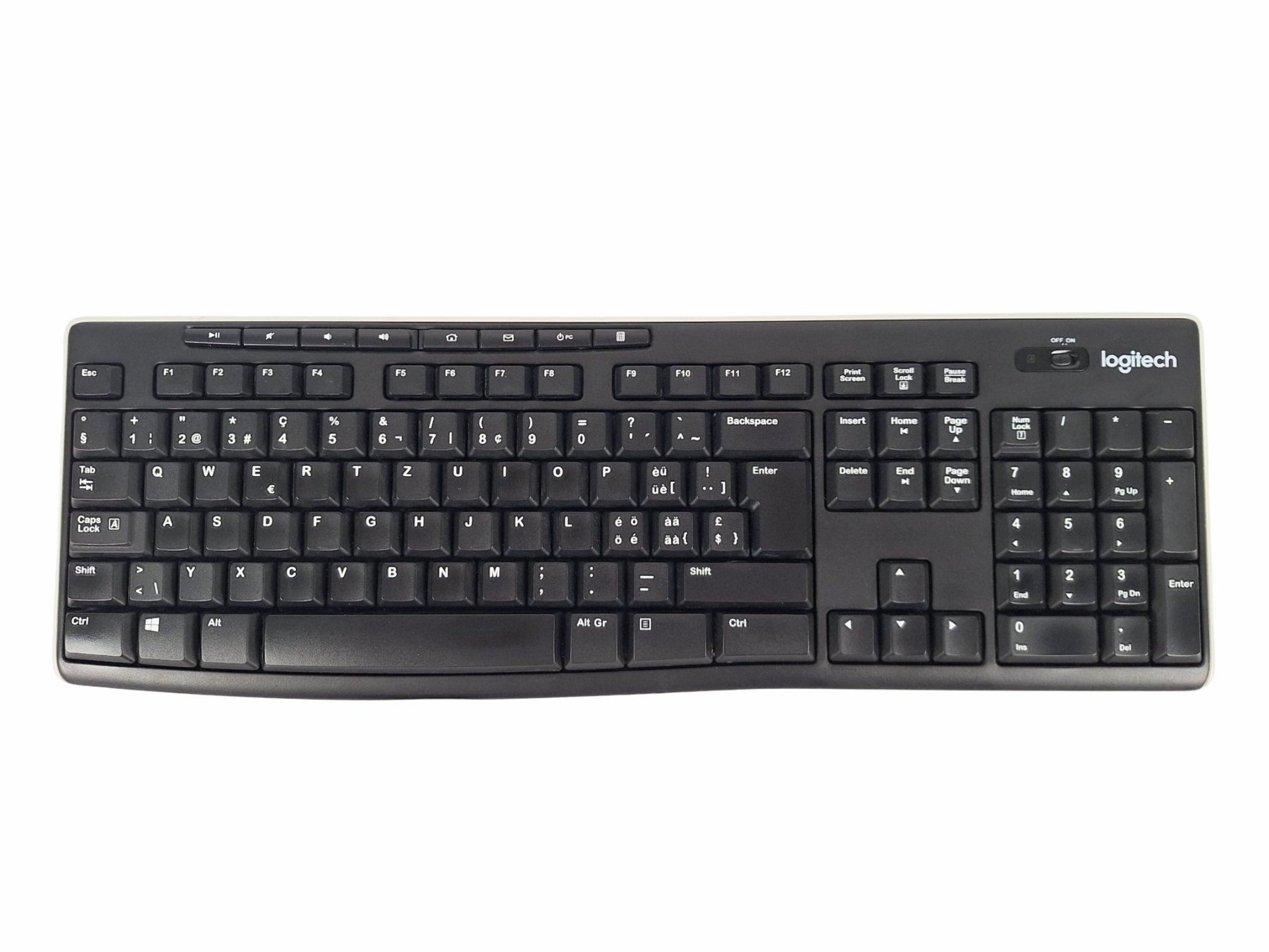 Logitech Tastiere: LOGITECH kabellose Tastatur K270 – Nuovo (secondo la descrizione) da Breitenbach venduto da Restwert_Breitenbach