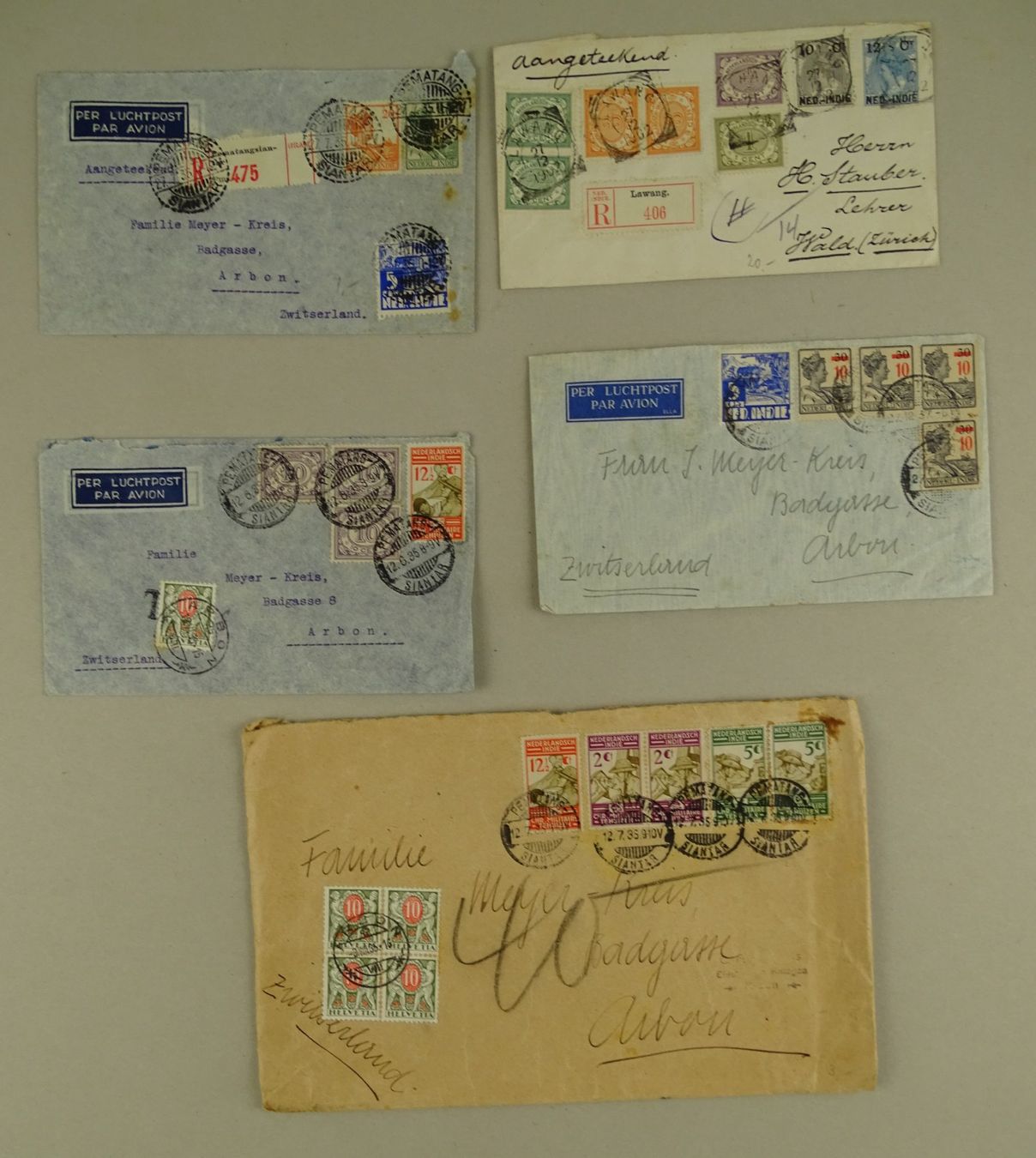 Tutti i francobolli: FERNOST, ASIEN, 23 ÄLTERE BRIEFE/KARTEN – Usato da Grüningen venduto da Kartensammler 2