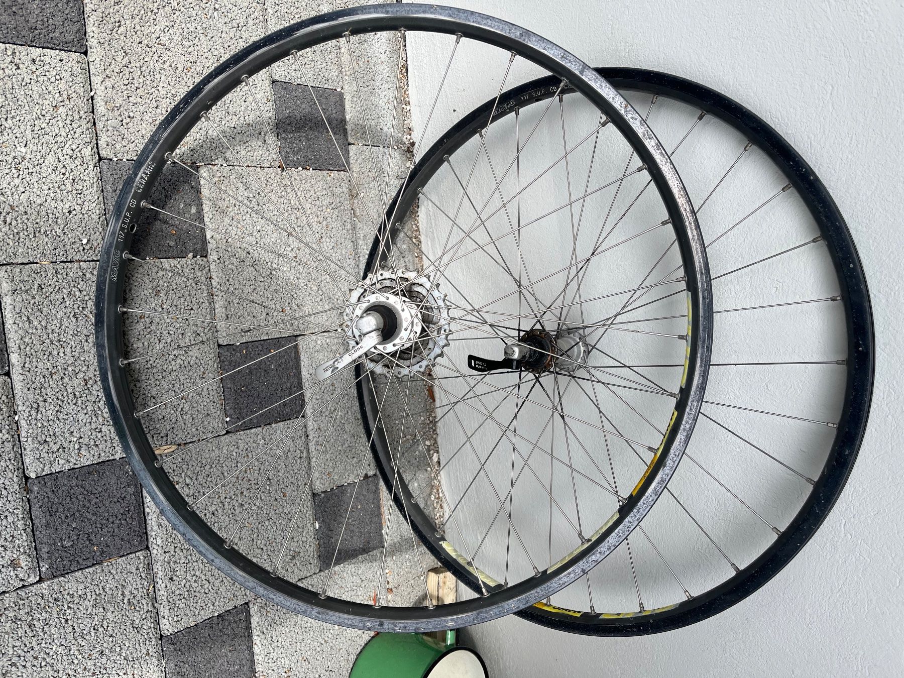 Pezzi di ricambio: Radsatz Shimano Xt/Mavic – Usato da Oberegg venduto da danilo202 1