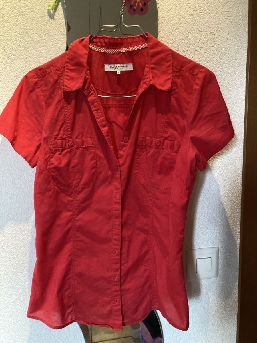 C&A Chemisiers: Rote Bluse – D'occasion à Urtenen-Schönbühl par alessibas
