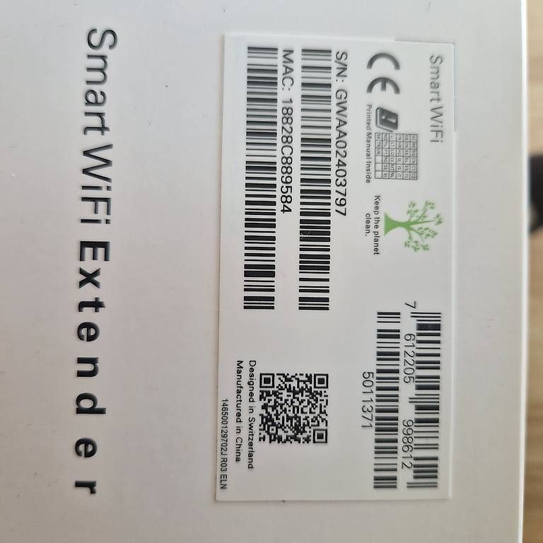 WiFi: Salt Smart Wifi Extender – Neuf avec emballage d'origine à Zürich par LauraLk 2