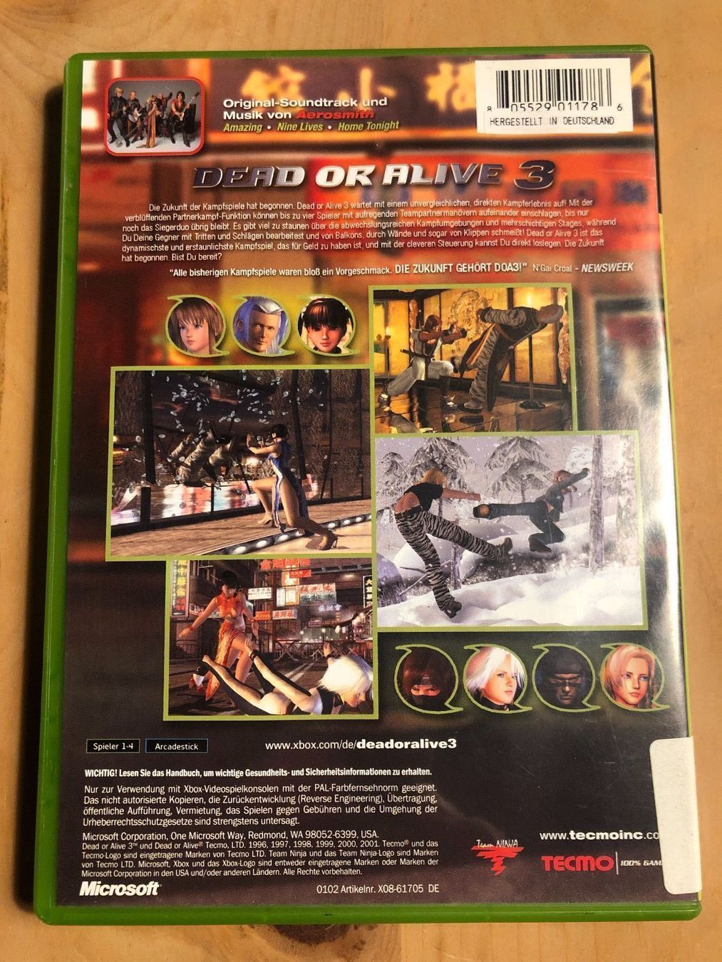 Microsoft Giochi: Dead or Alive 3 für Xbox – Usato da Kestenholz venduto da Mad18 1