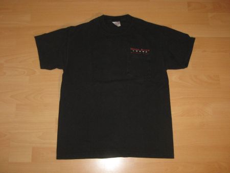 Schwarzes T-Shirt mit Aufdruck Gr. M