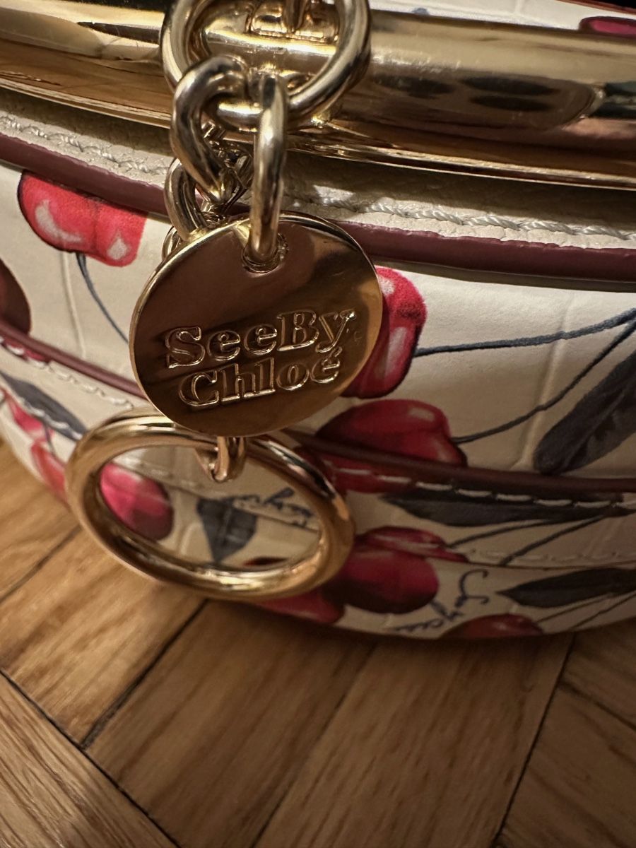 Chloé Borse da donna: Sac modèle Mara cherry print See by Chloé neuf – Nuovo e nell'imballaggio originale da Lausanne venduto da Magic1900 5