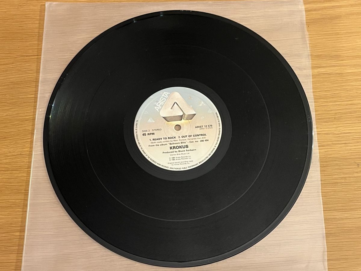 Dischi in vinile: Krokus Ballroom Blitz Maxi – Usato da Basel venduto da Vinyloase 4