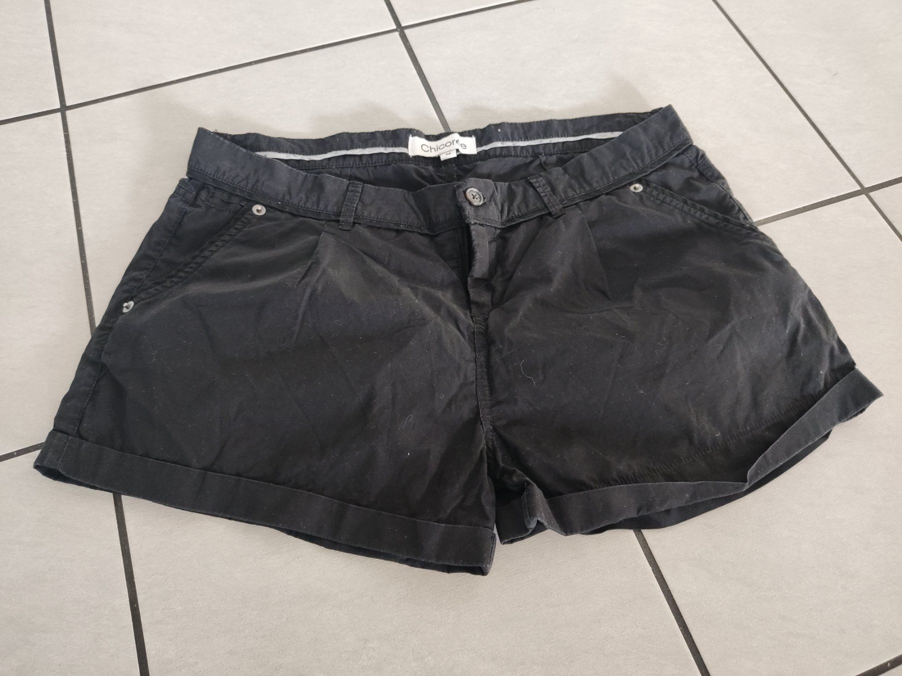 Pantaloni: Schwarze Mädchen Sommerhose Grösse M – Usato da Kriens venduto da rinzmann 2