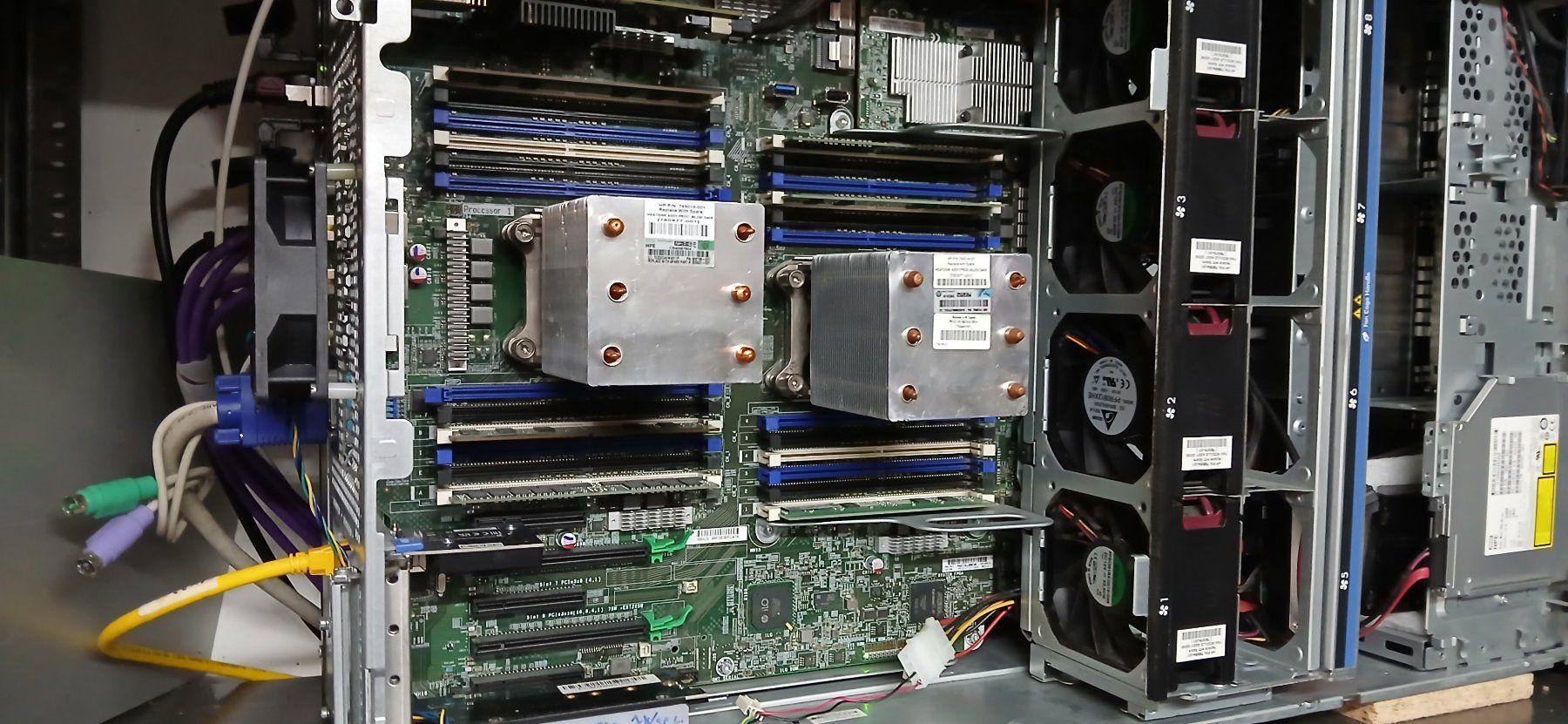 Hewlett Packard Server: DISSIPATORE PROCESSORE HPE ML-350G9 – Usato da VACALLO venduto da inf_p9wc 2