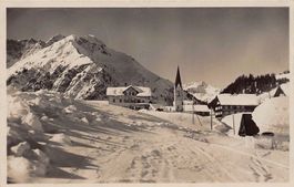 Mittelberg mit Widderstein, um 1935-40