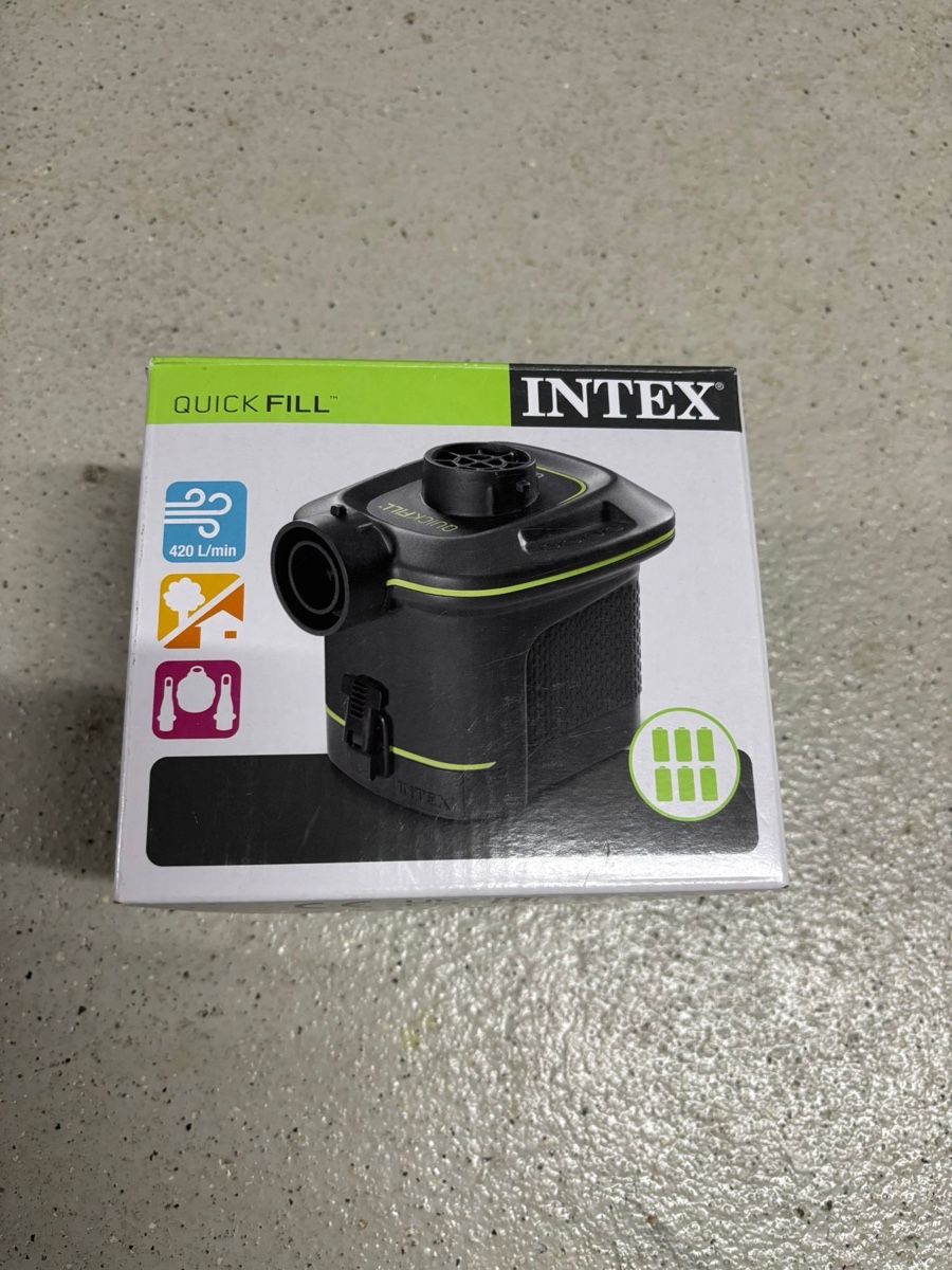 Intex Pompe & Parti di ricambio: Intex Quickfill Luftpumpe Neu! – Nuovo e nell'imballaggio originale da Hünenberg venduto da Melanie800