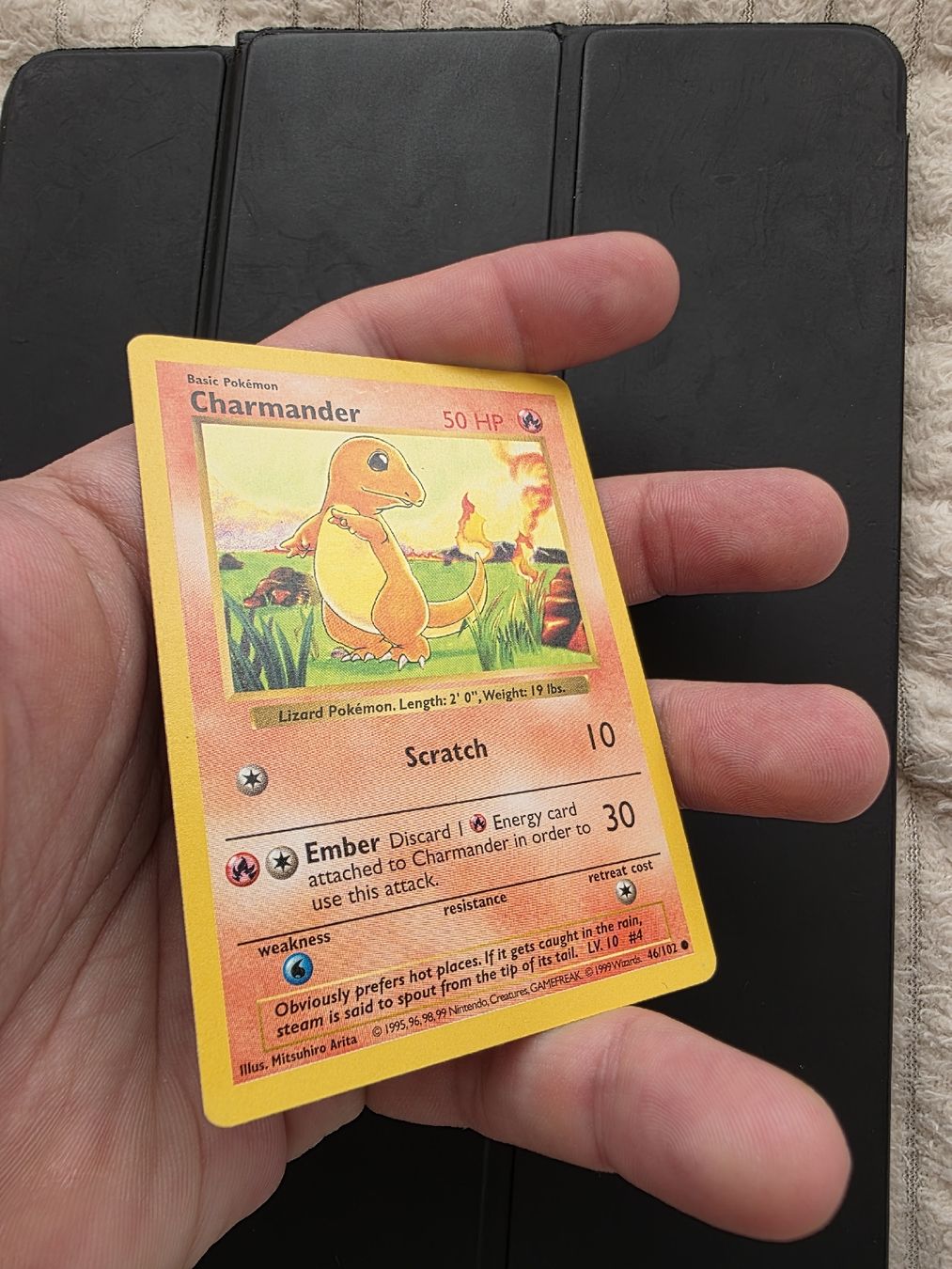 Pokémon Carte collezionabili: Pokemon Karte Charmander Shadowless Base Set – Usato da oberbuchsiten venduto da thug4 1
