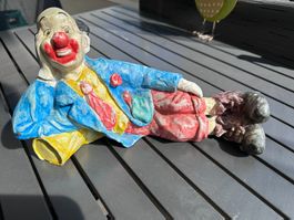 Sehr schöne, dekorative Clown Skulptur