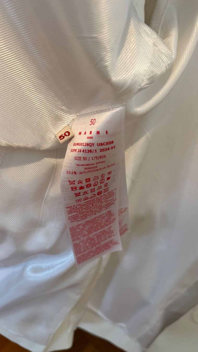 Marni Completi: Marni runway suit white – Usato da Baden venduto da Ytsejam_x 4