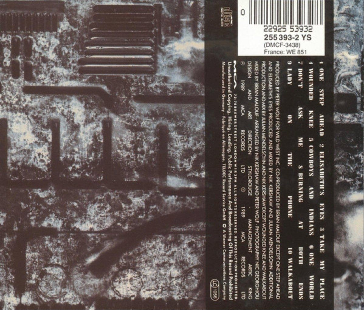 CD: Nik Kershaw – The Works – Usato da Brunnen venduto da Barfly5 1