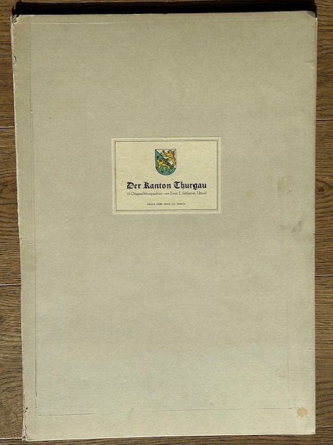Grafica & Litografie: Sammlermappe 1941 ehem. TG-Kunst von Lithograph E. Schlatter – Usato da Ruswil venduto da Tango23 5
