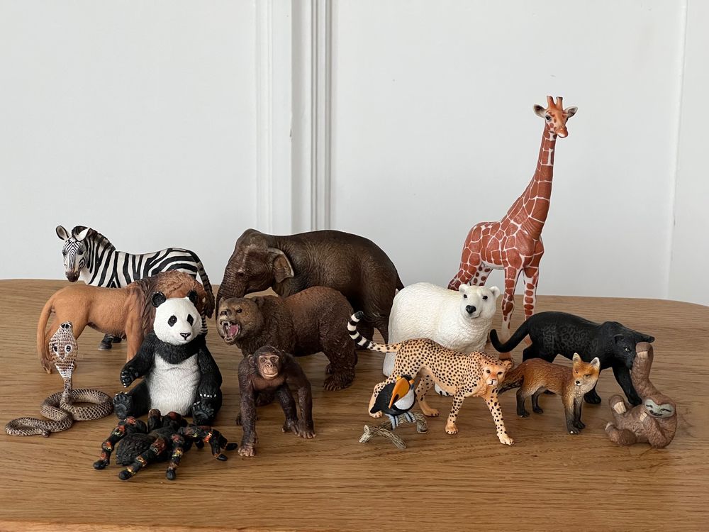 15 Schleich Tiere Wildtiere Zoo Tiere wilde Afrika Wildlife | Kaufen