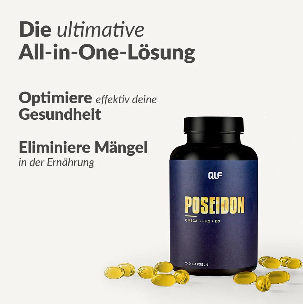 Cibi & Specialità: QLF Poseidon Omega 3 K2 D3 - 235 Kapseln – Usato da Adlikon b.Regensdf venduto da ChriZ86 1