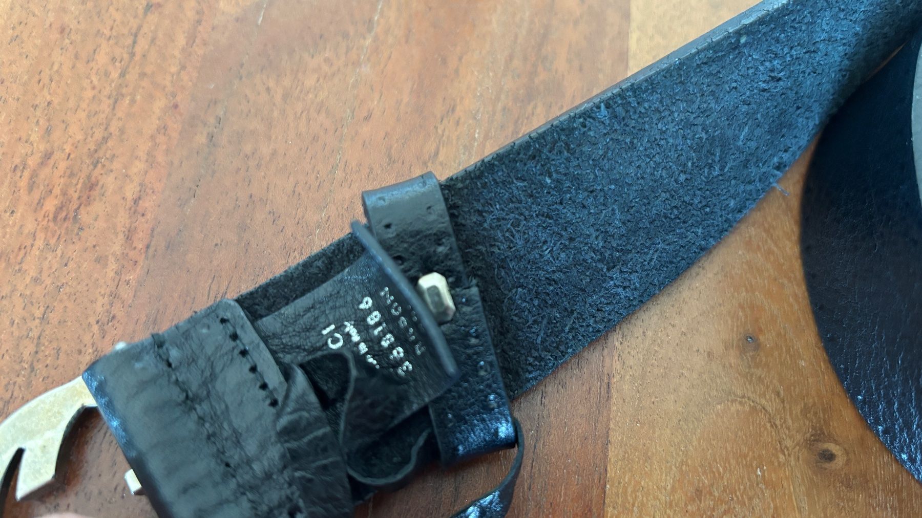 Gucci Ceintures: Schwarzer Original Gucci Gürtel (105cm) – D'occasion à Lengnau BE par 4ConsultingSolutions 3