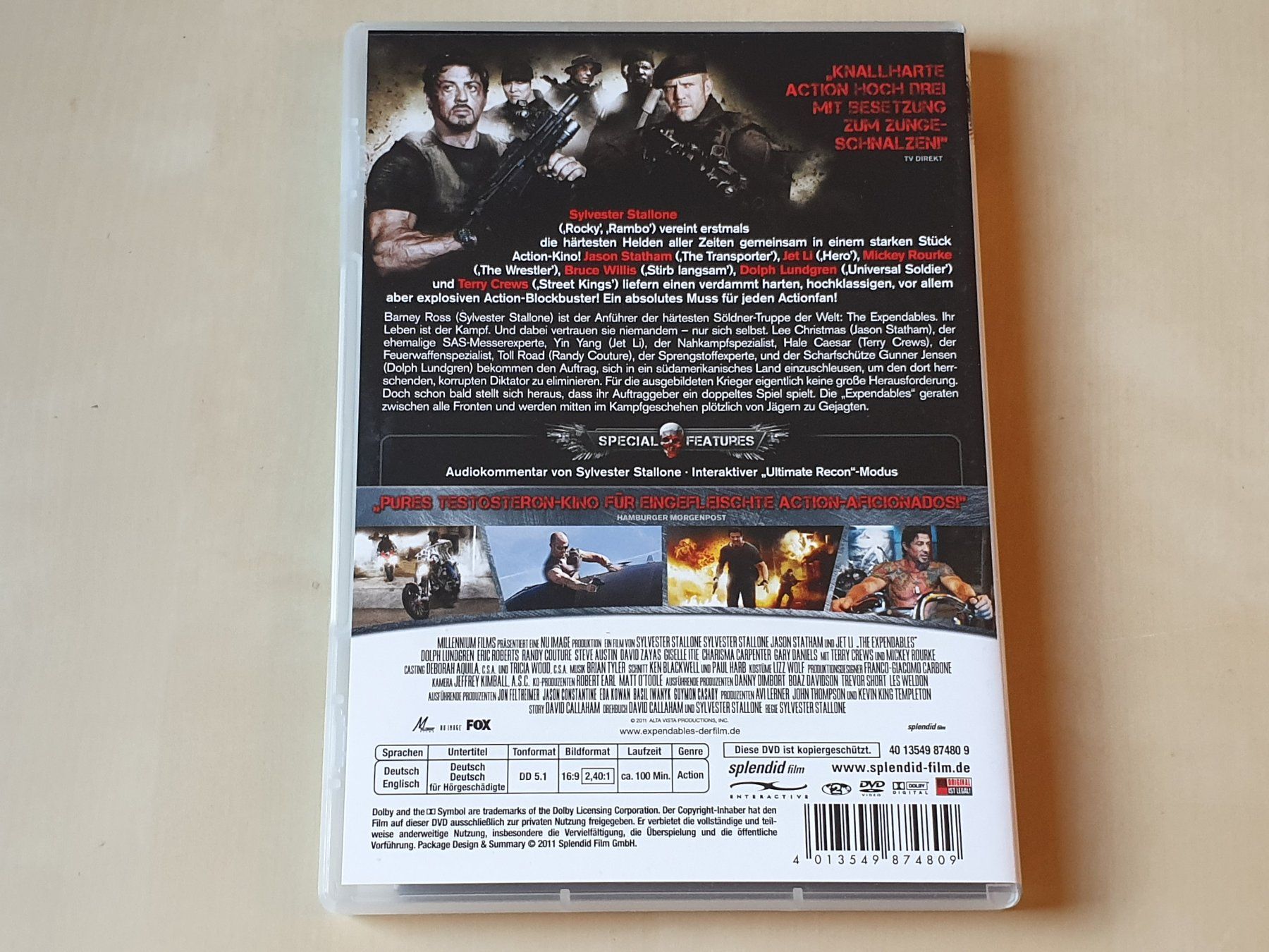 Tutti i DVDs: The Expendables – Usato da Stansstad venduto da collectorsshop 1