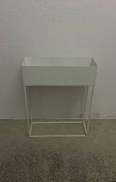 Blumenbank aus Metall