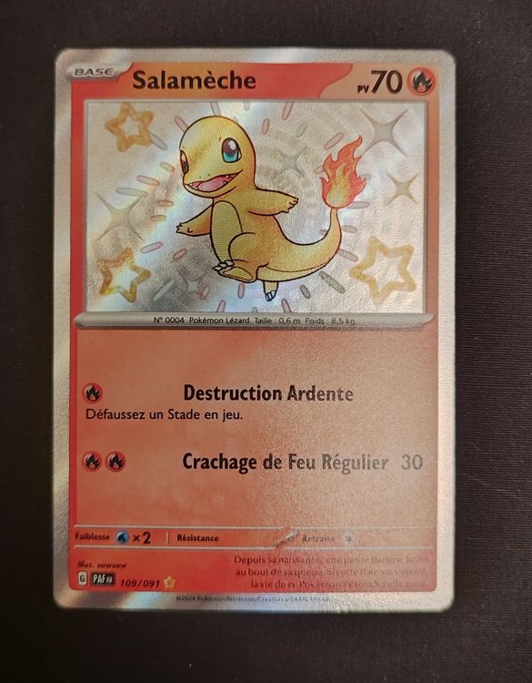 Pokémon Salamèche Shiny 6IV - Pour Pokémon Légendes Z-A Sur Nintendo Switch - Livraison Rapide