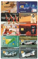 10 Telefonkarten Frankreich