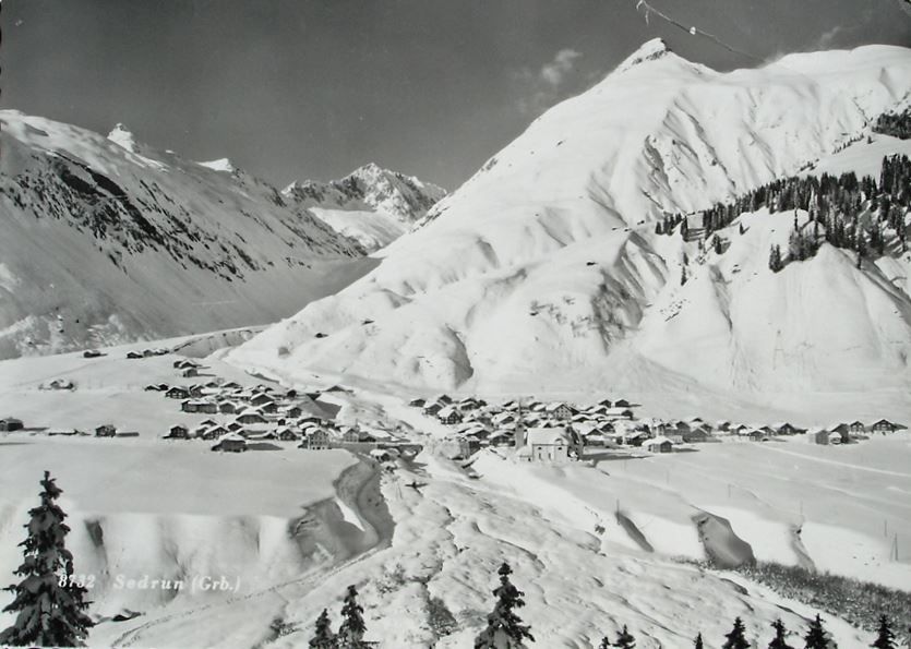 Cartoline postali: SEDRUN (Grb.) – Usato da Jona venduto da philajona