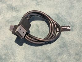 USB-A auf USB-C Kabel Ladekabel Schwarz HP Zustand Neu