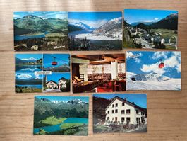 AK GR 8 Ansichtskarten von Silvaplana (Engadin)